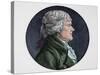 Thomas Jefferson (1743-1826). American Founding Father. President of the United State (1801-1809).-Tarker-Stretched Canvas