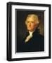 Thomas Jefferson (1743-1826) Third President of the United States of America (1801-1809)-George Peter Alexander Healy-Framed Giclee Print