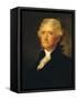 Thomas Jefferson (1743-1826) Third President of the United States of America (1801-1809)-George Peter Alexander Healy-Framed Stretched Canvas