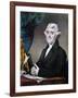 Thomas Jefferson (1743-1826)-Currier & Ives-Framed Giclee Print