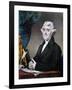 Thomas Jefferson (1743-1826)-Currier & Ives-Framed Giclee Print