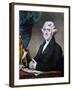 Thomas Jefferson (1743-1826)-Currier & Ives-Framed Giclee Print