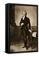 Thomas Jefferson 1743-1826-null-Framed Stretched Canvas