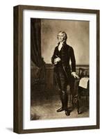 Thomas Jefferson 1743-1826-null-Framed Art Print