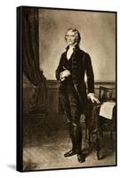 Thomas Jefferson 1743-1826-null-Framed Stretched Canvas