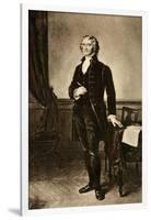 Thomas Jefferson 1743-1826-null-Framed Art Print