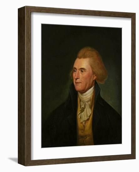 Thomas Jefferson, 1776-Charles Willson Peale-Framed Giclee Print