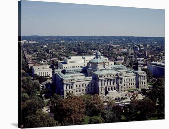 Thomas Jefferson Building from the U.S. Capitol dome, Washington, D.C.-Carol Highsmith-Stretched Canvas