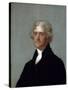 Thomas Jefferson by Gilbert Stuart-Gilbert Stuart-Stretched Canvas