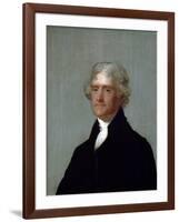 Thomas Jefferson by Gilbert Stuart-Gilbert Stuart-Framed Giclee Print