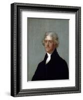 Thomas Jefferson by Gilbert Stuart-Gilbert Stuart-Framed Giclee Print