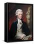 Thomas Jefferson by Mather Brown-Mather Brown-Framed Stretched Canvas