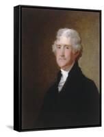 Thomas Jefferson, c.1821-Gilbert Stuart-Framed Stretched Canvas