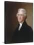 Thomas Jefferson, c.1821-Gilbert Stuart-Stretched Canvas