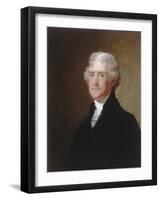 Thomas Jefferson, c.1821-Gilbert Stuart-Framed Giclee Print