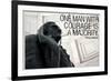 Thomas Jefferson Courage Quote-null-Framed Photo