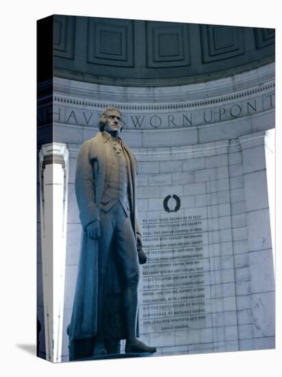 Thomas Jefferson Memorial, Washington D.C., United States of America (U.S.A.), North America-John Ross-Stretched Canvas