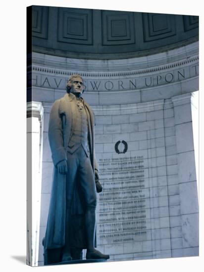 Thomas Jefferson Memorial, Washington D.C., United States of America (U.S.A.), North America-John Ross-Stretched Canvas