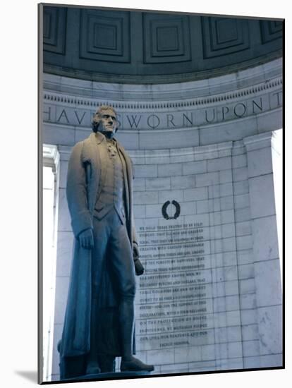 Thomas Jefferson Memorial, Washington D.C., United States of America (U.S.A.), North America-John Ross-Mounted Photographic Print