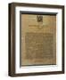 Thomas Jefferson's 1801 Inaugural Address-David J. Frent-Framed Photographic Print