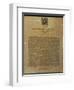 Thomas Jefferson's 1801 Inaugural Address-David J. Frent-Framed Photographic Print