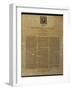 Thomas Jefferson's 1801 Inaugural Address-David J. Frent-Framed Photographic Print