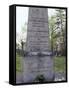 Thomas Jefferson's Grave at His Home, Monticello, in Charlottesville, Virginia-null-Framed Stretched Canvas