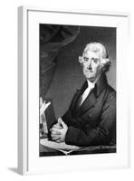 Thomas Jefferson Seated-null-Framed Giclee Print