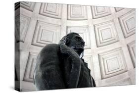 Thomas Jefferson Statue Washington DC-null-Stretched Canvas