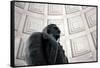 Thomas Jefferson Statue Washington DC-null-Framed Stretched Canvas