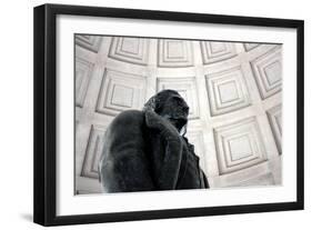 Thomas Jefferson Statue Washington DC-null-Framed Photo