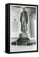Thomas Jefferson Statue-null-Framed Stretched Canvas