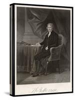 Thomas Jefferson Third President of the United States-Chappel-Stretched Canvas