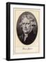 Thomas Jefferson, Third President of the United States-Gordon Ross-Framed Giclee Print