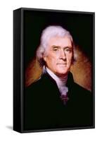 Thomas Jefferson, U.S. President-null-Framed Stretched Canvas