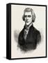 Thomas Jefferson Was an American Founding Father-null-Framed Stretched Canvas