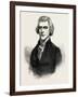 Thomas Jefferson Was an American Founding Father-null-Framed Giclee Print