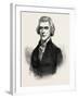 Thomas Jefferson Was an American Founding Father-null-Framed Giclee Print