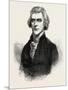 Thomas Jefferson Was an American Founding Father-null-Mounted Giclee Print