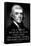 Thomas Jefferson Work Hard-null-Framed Stretched Canvas