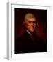 Thomas Jefferson-Rembrandt Peale-Framed Art Print