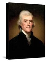 Thomas Jefferson-Rembrandt Peale-Stretched Canvas