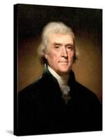 Thomas Jefferson-Rembrandt Peale-Stretched Canvas