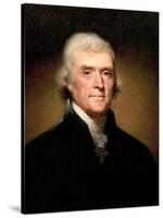 Thomas Jefferson-Rembrandt Peale-Stretched Canvas