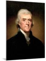 Thomas Jefferson-Rembrandt Peale-Mounted Giclee Print