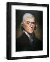 Thomas Jefferson-Rembrandt Peale-Framed Giclee Print