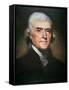 Thomas Jefferson-Rembrandt Peale-Framed Stretched Canvas