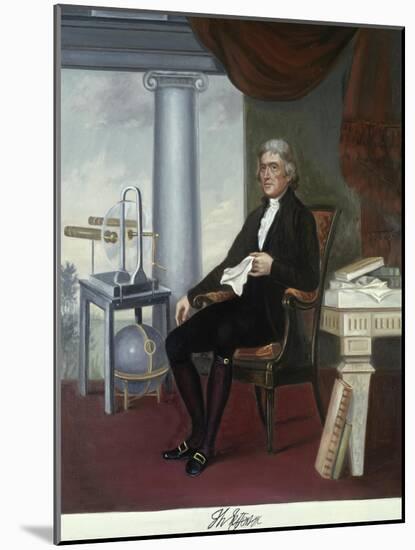 Thomas Jefferson-Vittorio Bianchini-Mounted Giclee Print