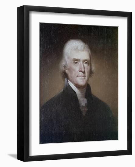 Thomas Jefferson-Raphael Peale-Framed Giclee Print