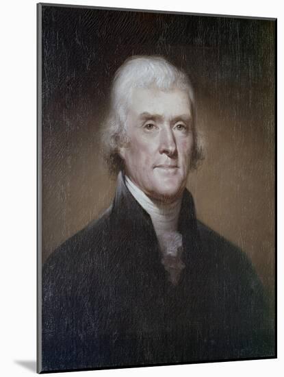 Thomas Jefferson-Raphael Peale-Mounted Giclee Print